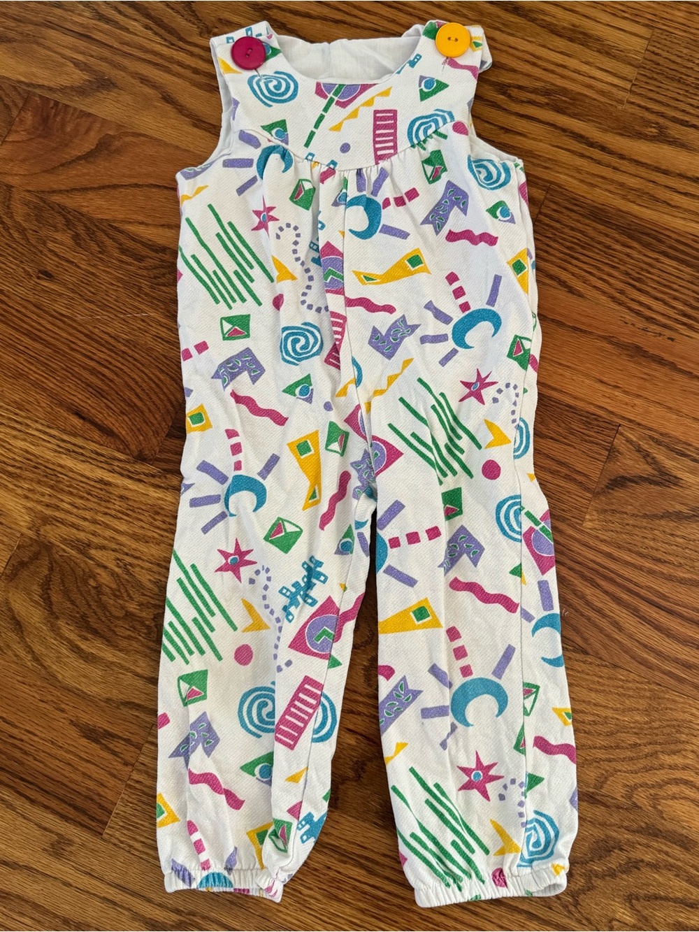 Vintage 80s / 90s Toddler Thomas Jumpsuit Romper size 2T